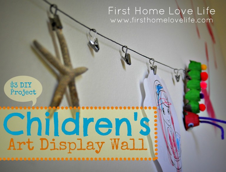 Hang Your Child’s Heartwork