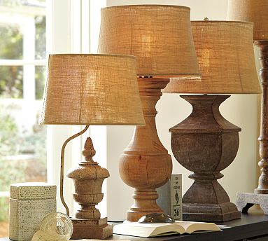 Architectural Salvage Lamp Bases