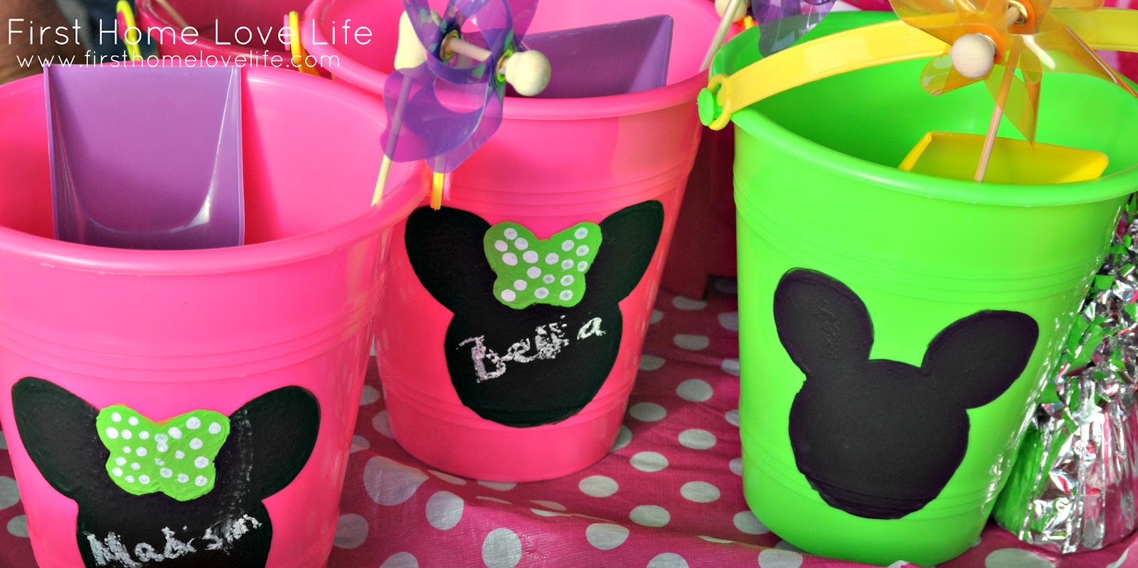 Minnie Mouse Themed First Birthday First Home Love Life