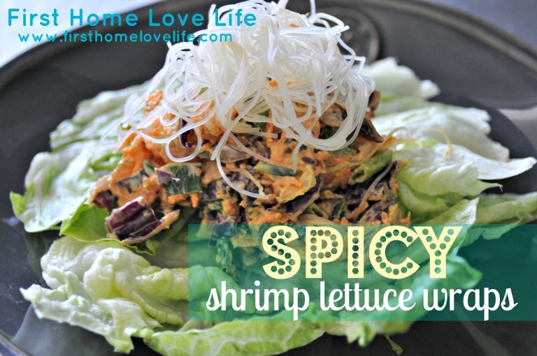 Spicy Shrimp Lettuce Wraps