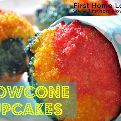 Perfect Summer Treat: Snowcone Cupcakes