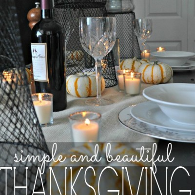 Creating A Casual Fall Tablescape