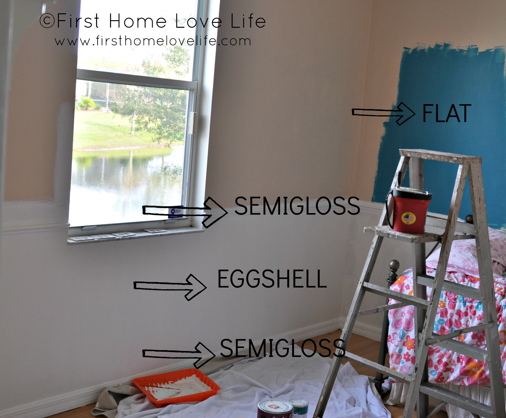 Painting 101 Paint Finishes And Trim First Home Love Life