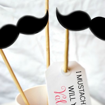 Mustache Valentines