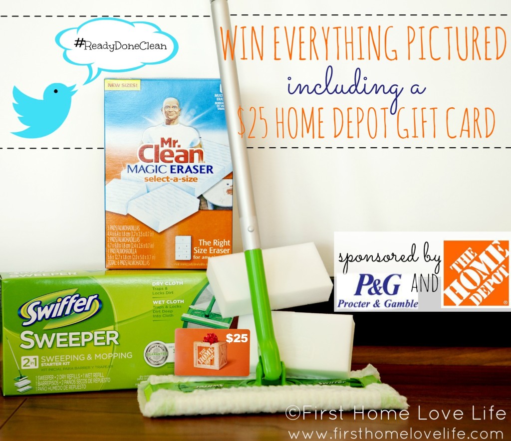 Home Depot P&G Prize Pack