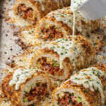 Easy Crispy Chicken Avocado Club Roll-Ups with Herb Mayo