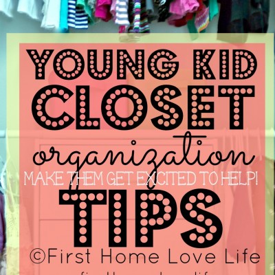 Kids Closet Organization and Bedroom Progress