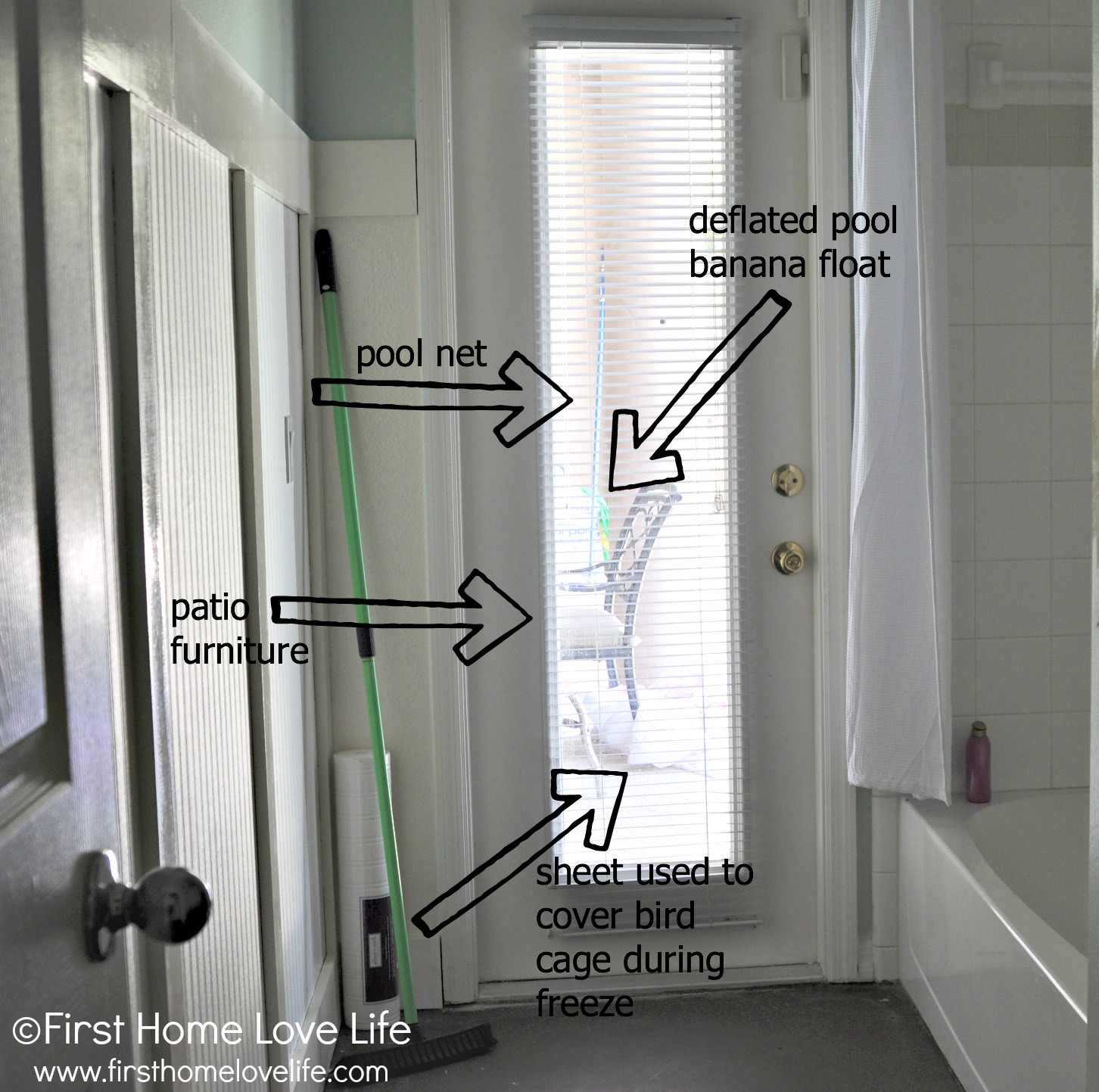 How to Spray Frost a Glass Door for Privacy First Home Love Life