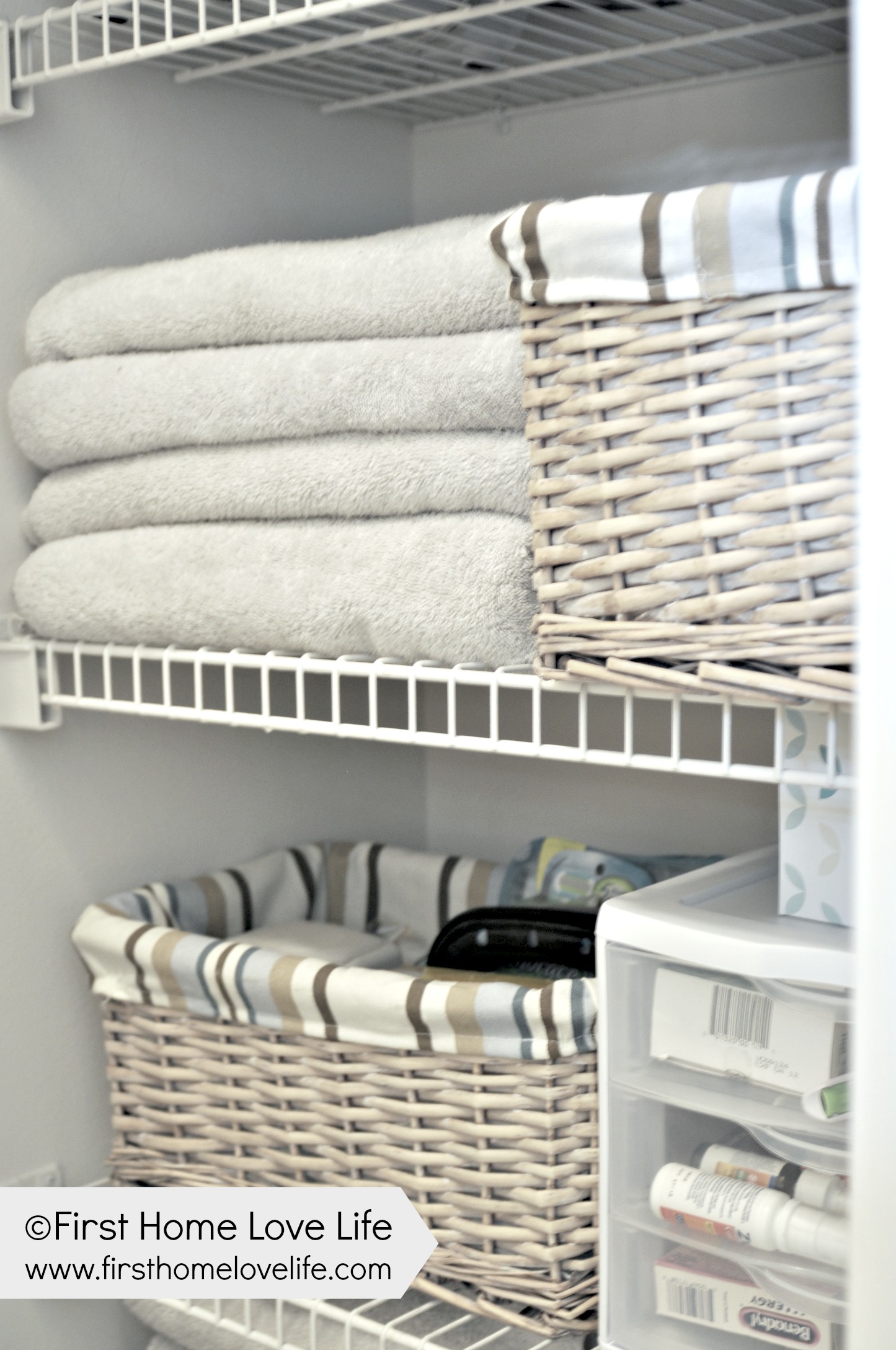 15 Linen Storage Solutions When you don't Have a Linen Closet