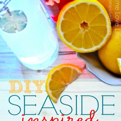 Seaside Inspired Drink Tags Using Mod Melts