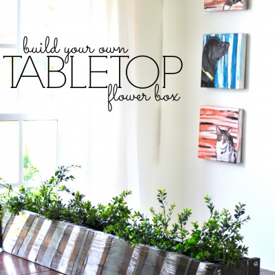 Build It: Tabletop Flower Box