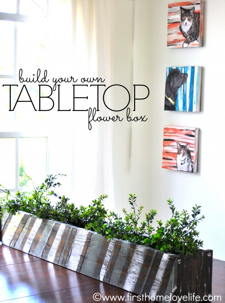 Build It: Tabletop Flower Box