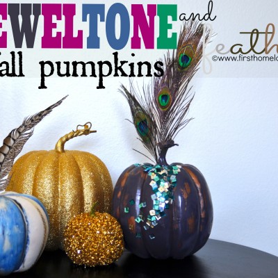 Jewel-Tone Fall Pumpkins