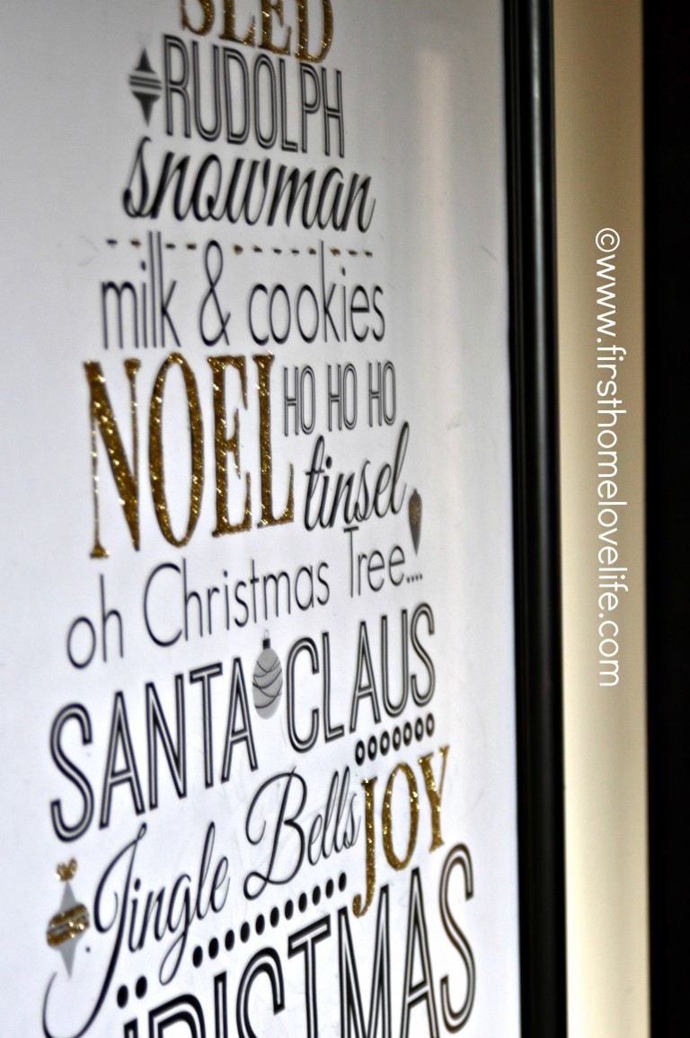 Free Christmas Art Printable - First Home Love Life