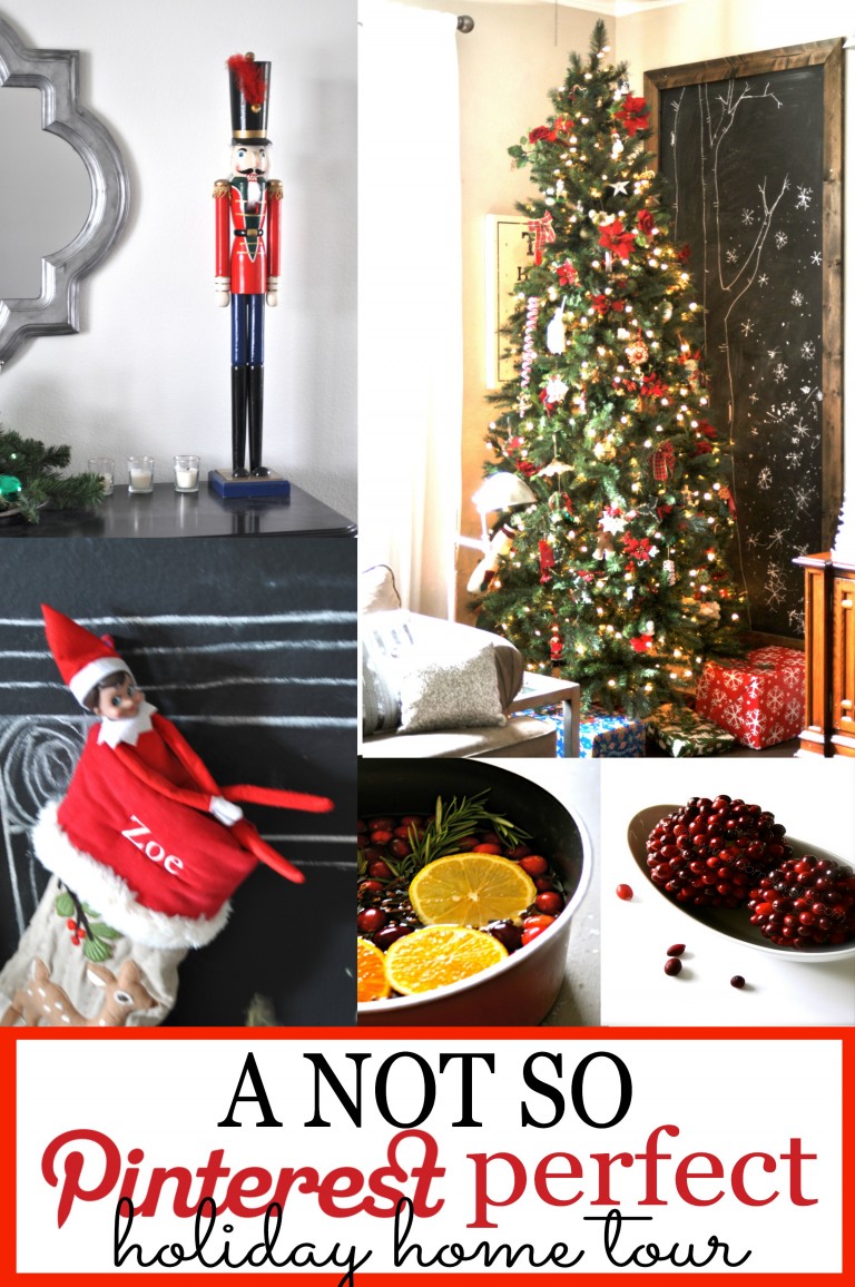 An Anti-Pinterest Christmas Home Tour