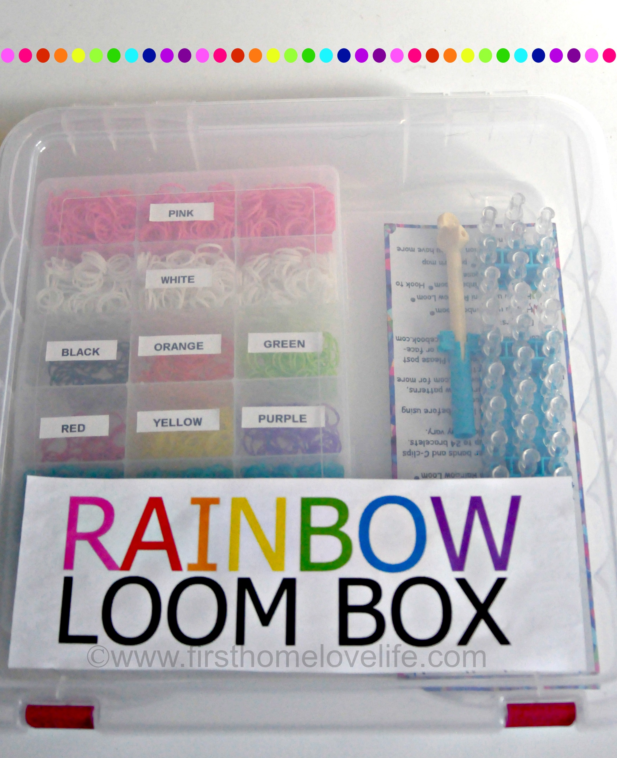 cool Sweet lovely Loom Bands Storage Case Check more at