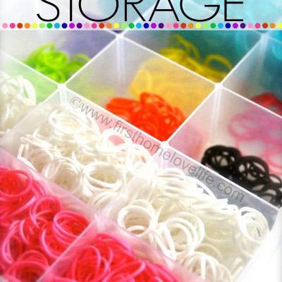 Rainbow Loom Storage Box