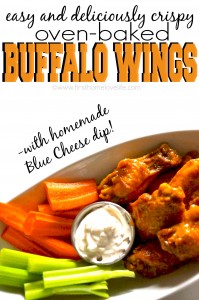 Crispy Baked Buffalo Chicken Wings