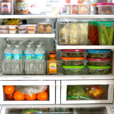 My Organized Fridge