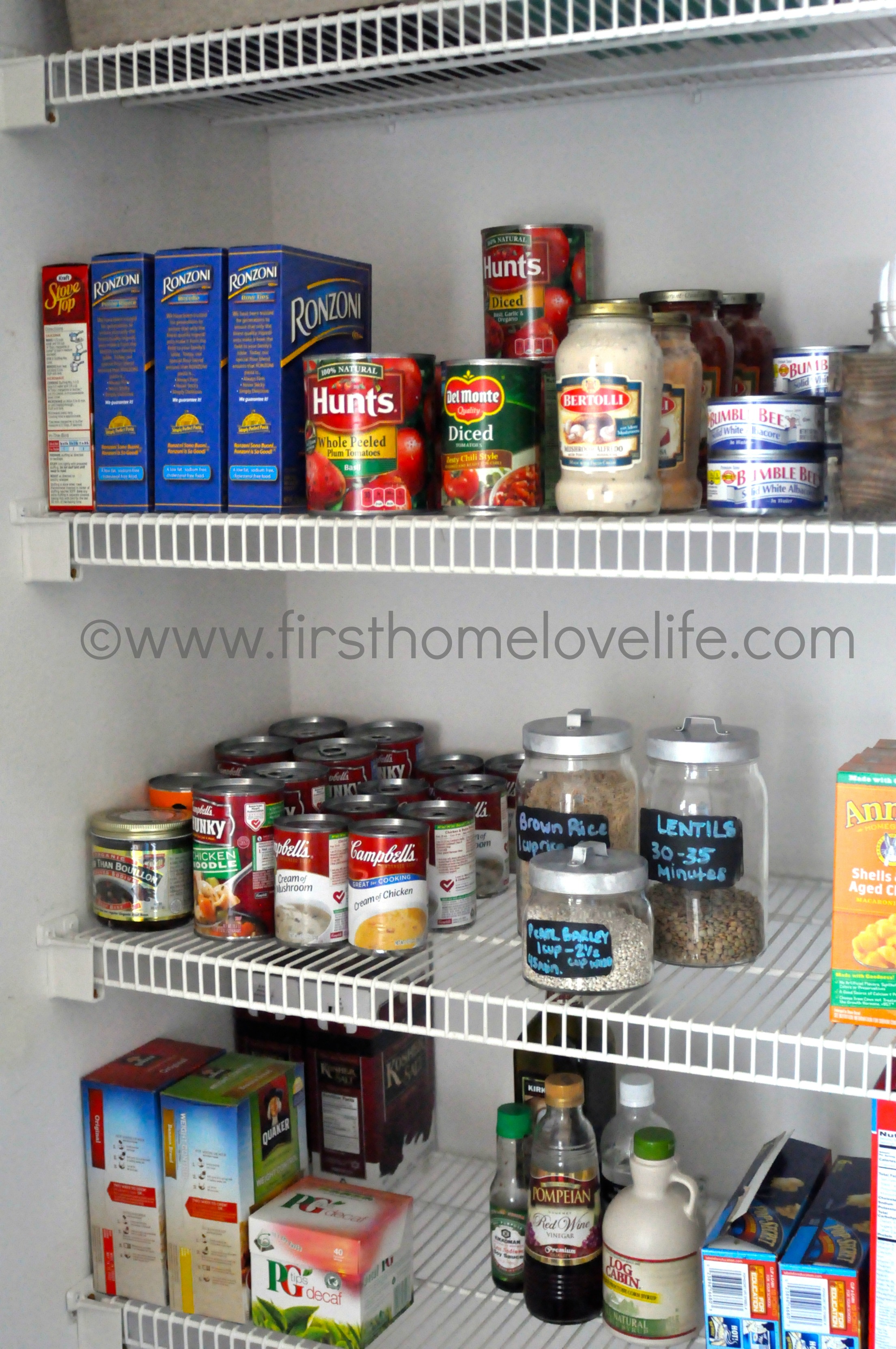 Real Life Pantry Organization - TidyMom®