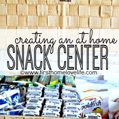 At Home Snack Center