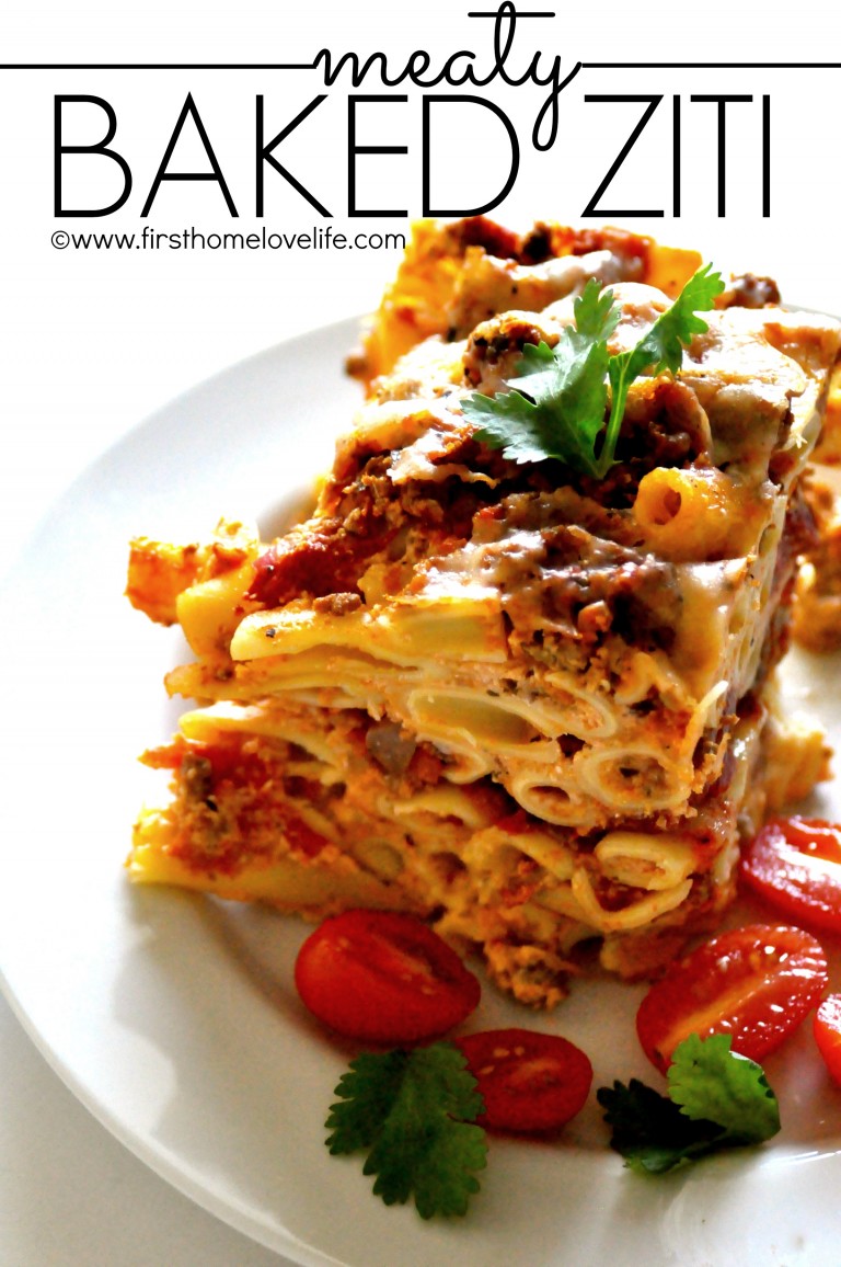 Meaty Baked Ziti