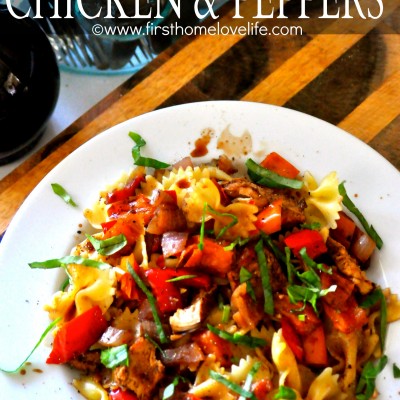 Honey Balsamic Chicken and Peppers