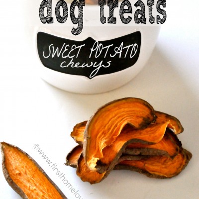 Homemade Sweet Potato Dog Treats