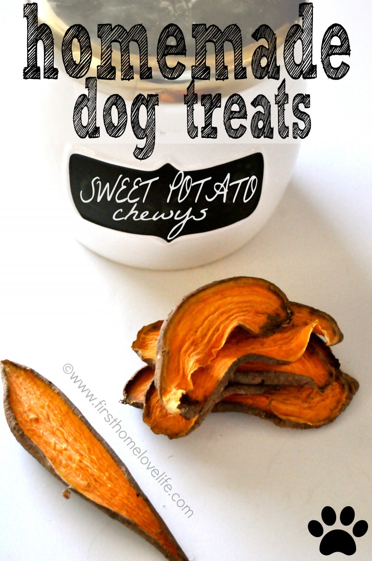 Homemade Sweet Potato Dog Treats