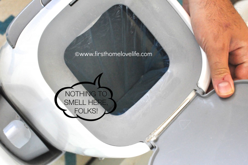 No more litter box odor with this simple system! #cats #pets