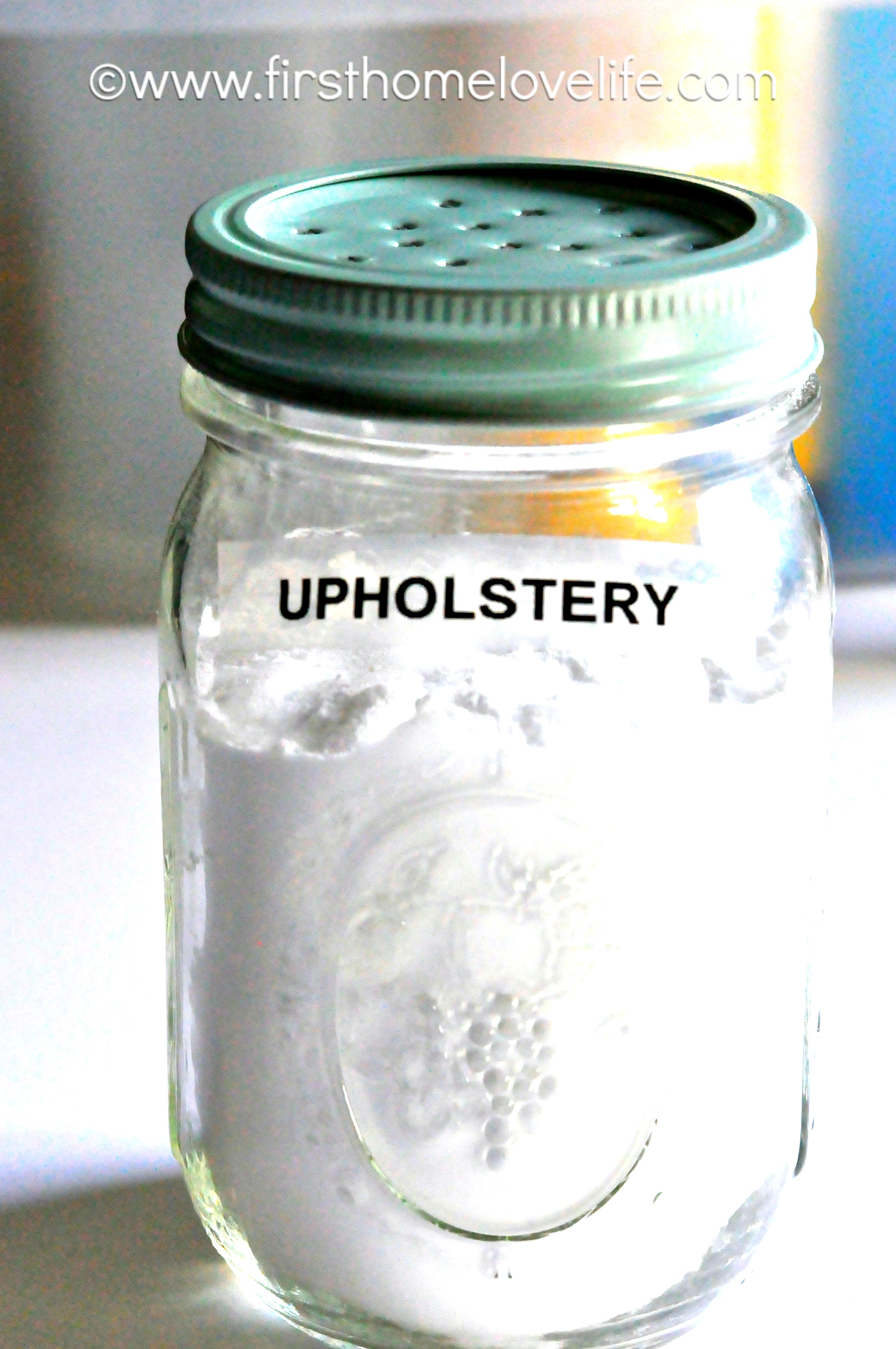 Homemade Upholstery Cleaner - First