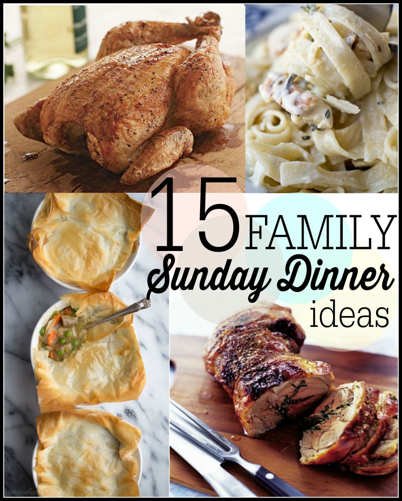 family dinner ideas