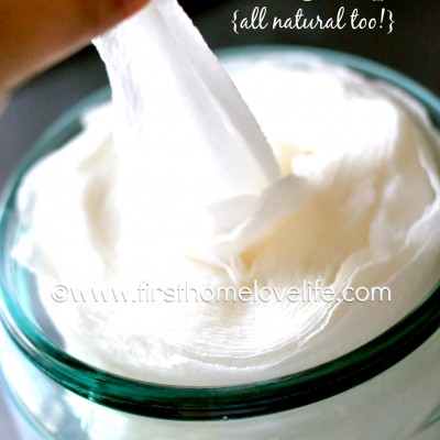 Homemade Natural Cleaning Wipes