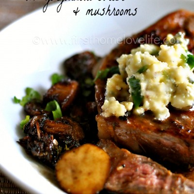 Savory Steak with Gorgonzola Butter