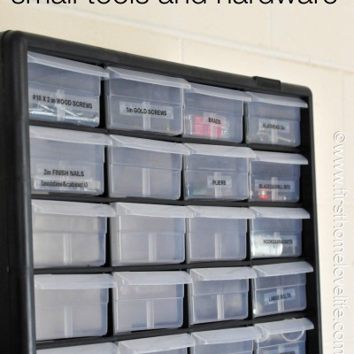 How to Organize Small Tools and Hardware