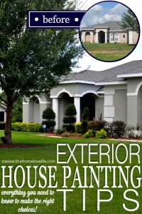 Exterior House Painting Tips