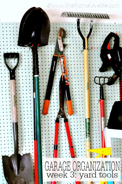 Garage Organization Yard Tools First, Storing Garden Tools In Garage