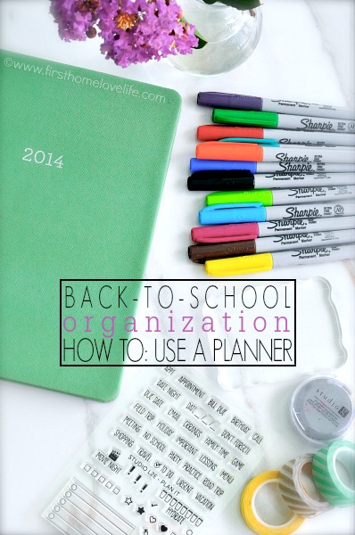 HOW TO USE A PLANNER