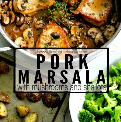 Pork Marsala with Mushrooms and Shallots