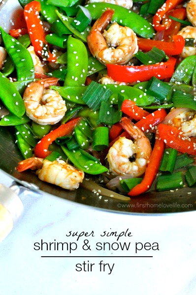 simple and delicious shrimp stir fry