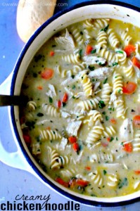 Creamy Chicken Noodle Soup
