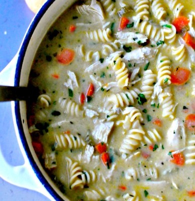 Creamy Chicken Noodle Soup