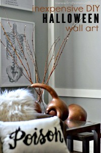 DIY Halloween Wall Art