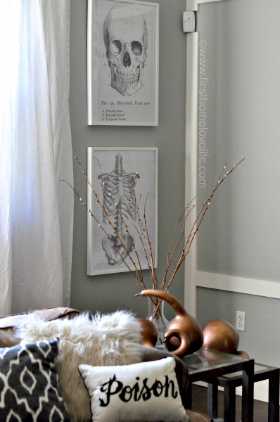 INEXPENSIVE DIY HALLOWEEN WALL ART