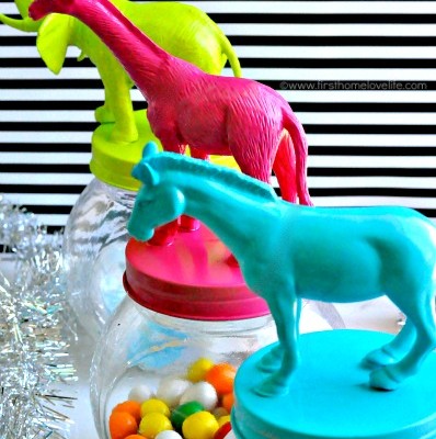 Make Your Own Dollar Tree Animal Trinket Jars