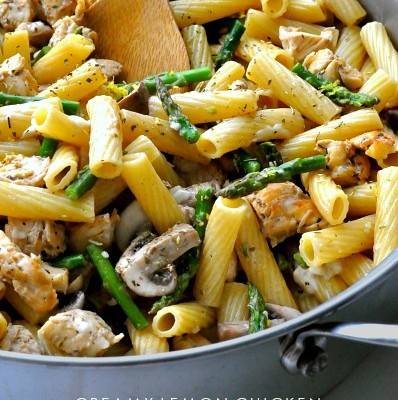 Creamy Lemon Chicken Pasta