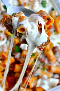 Rigatoni Sausage Bake