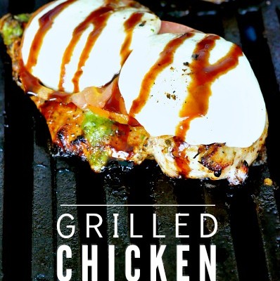 Grilled Chicken Caprese