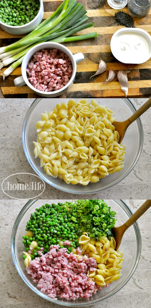 the most delicious pasta salad with 6 simple ingredients via www.firsthomelovelife.com