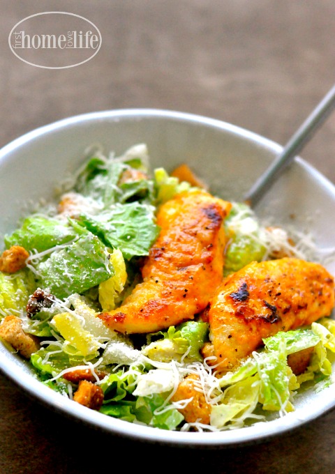 buffalo chicken caesar salad